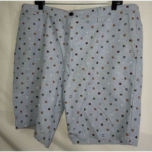 Dockers Men's Bermuda Mini Shorts Size 36 Blue